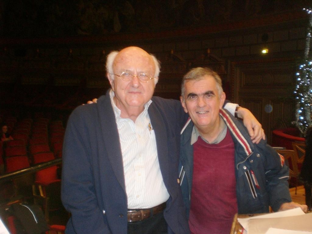 Vladimir Cosma & Serban Nichifor la Atheneu in decembrie 2015