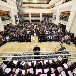 Biblioteca Nationala a Romaniei - concert colinde Atrium