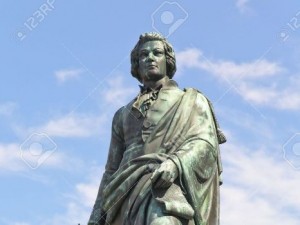 Statuia lui Mozart din Salzburg