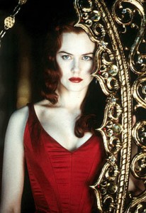 Nicole Kidman in rolul lui Satine din Moulin Rouge 2001