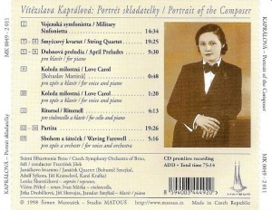 Compozitoarea Vitezslava Kapralova
