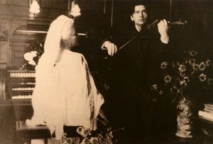 George Enescu si Regina Elisabeta