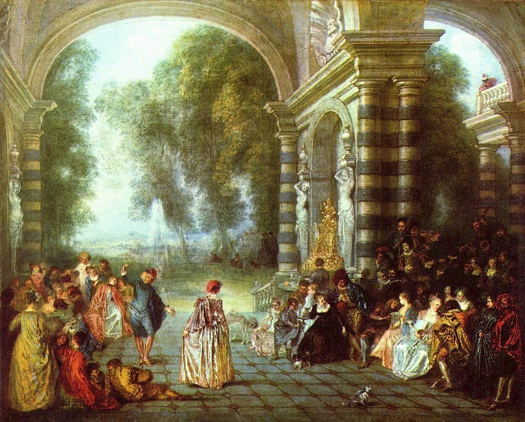 Antoine Watteau, 1717, Placerile balului