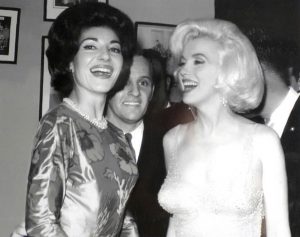 Marilyn Monroe si Maria Callas