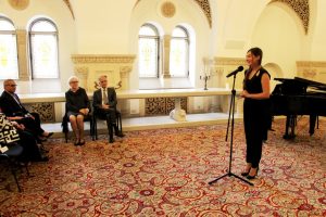 Concertul Societatii Muzicale in onoarea ES Domnul Milan Begovic, Ambasadorul Muntenegrului