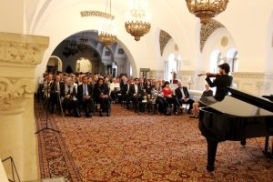 Concertul Societatii Muzicale in onoarea ES Domnul Milan Begovic, Ambasadorul Muntenegrului