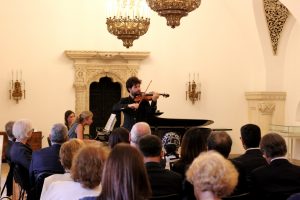 Concertul Societatii Muzicale in onoarea ES Domnul Milan Begovic, Ambasadorul Muntenegrului