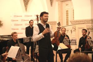 Concert-avanpermiera Kamerata Stradivarius la Palatul Cotroceni