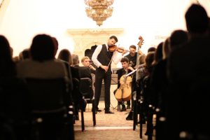 Concert-avanpermiera Kamerata Stradivarius la Palatul Cotroceni