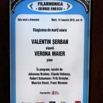 Valentin Serban (Laureat Mihail Jora), recital vioara si pian la Ateneul Roman (Stagiunea de Marti Seara)