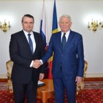 ES Ambasadorul Slovaciei in Romania, dl. Karol Mistrik impreuna cu Teodor Melescanu, Ministrul Afacerilor Externe ©mae.ro