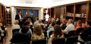 Cornelius Zirbo plays Cello concerto by Haydn at Swiss Residence