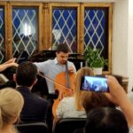 Cornelius Zirbo plays Cello concerto by Haydn at Swiss Residence