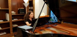 Cornelius Zirbo plays Cello concerto by Haydn at Swiss Residence