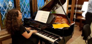 Cornelius Zirbo plays Cello concerto by Haydn at Swiss Residence