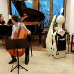 Cornelius Zirbo plays Cello concerto by Haydn at Swiss Residence