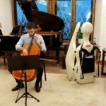 Cornelius Zirbo plays Cello concerto by Haydn at Swiss Residence