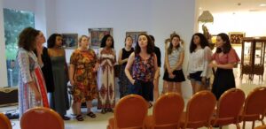 Yale University a cappella Whims and Rhythms group