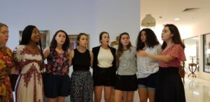 Yale University a cappella Whims and Rhythms group