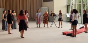 Yale University a cappella Whims and Rhythms group