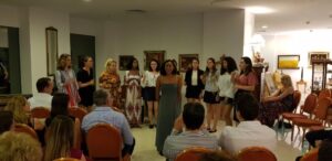 Yale University a cappella Whims and Rhythms group