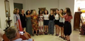 Yale University a cappella Whims and Rhythms group