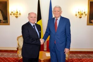 H.E. Thomas Baekelandt & Mr. Teodor Melescanu