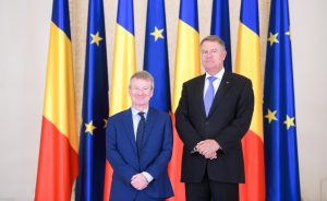 HE Paul McGarry and HE Klaus Iohannis