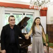 Welcome Concert in honor of H.E. Katalin Kissne Hlatki and H.E. Angela Ganninger, the newly arrived ambassadors of Hungary and Germany