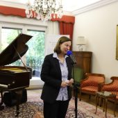 Welcome Concert in honor of H.E. Katalin Kissne Hlatki and H.E. Angela Ganninger, the newly arrived ambassadors of Hungary and Germany