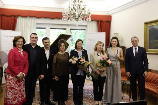 Welcome Concert in honor of H.E. Katalin Kissne Hlatki and H.E. Angela Ganninger, the newly arrived ambassadors of Hungary and Germany